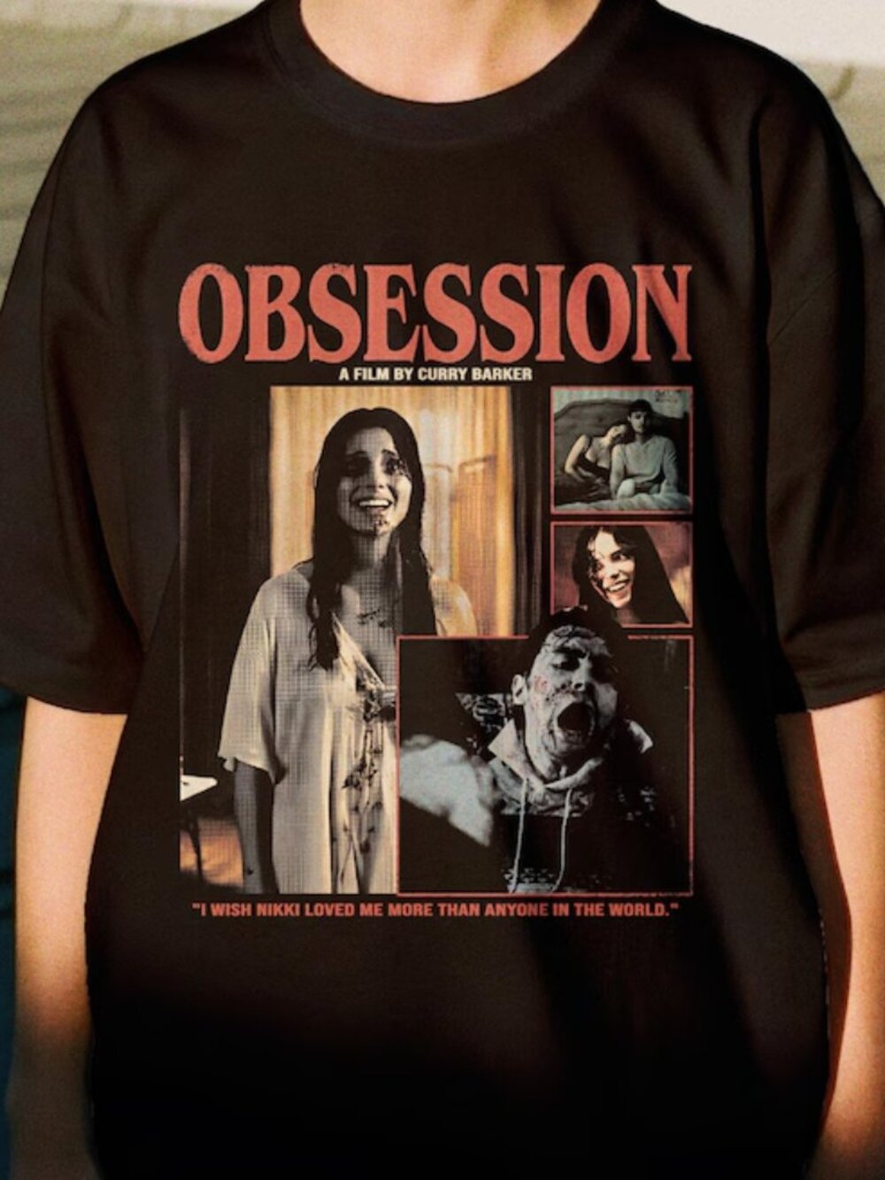 Obsession Movie Shirt, Vintage Gothic Horror Tee, 2026 Thriller Film T Shirt